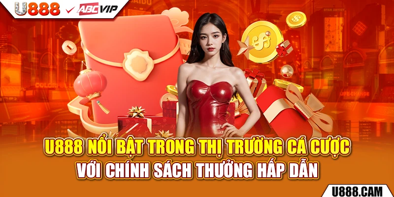 U888 nổi bật trong thị trường cá cược với chính sách thưởng hấp dẫn